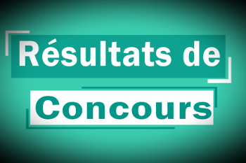 Résultats du concours de recrutement dans le grade de Maître-Assistant Classe "B"  